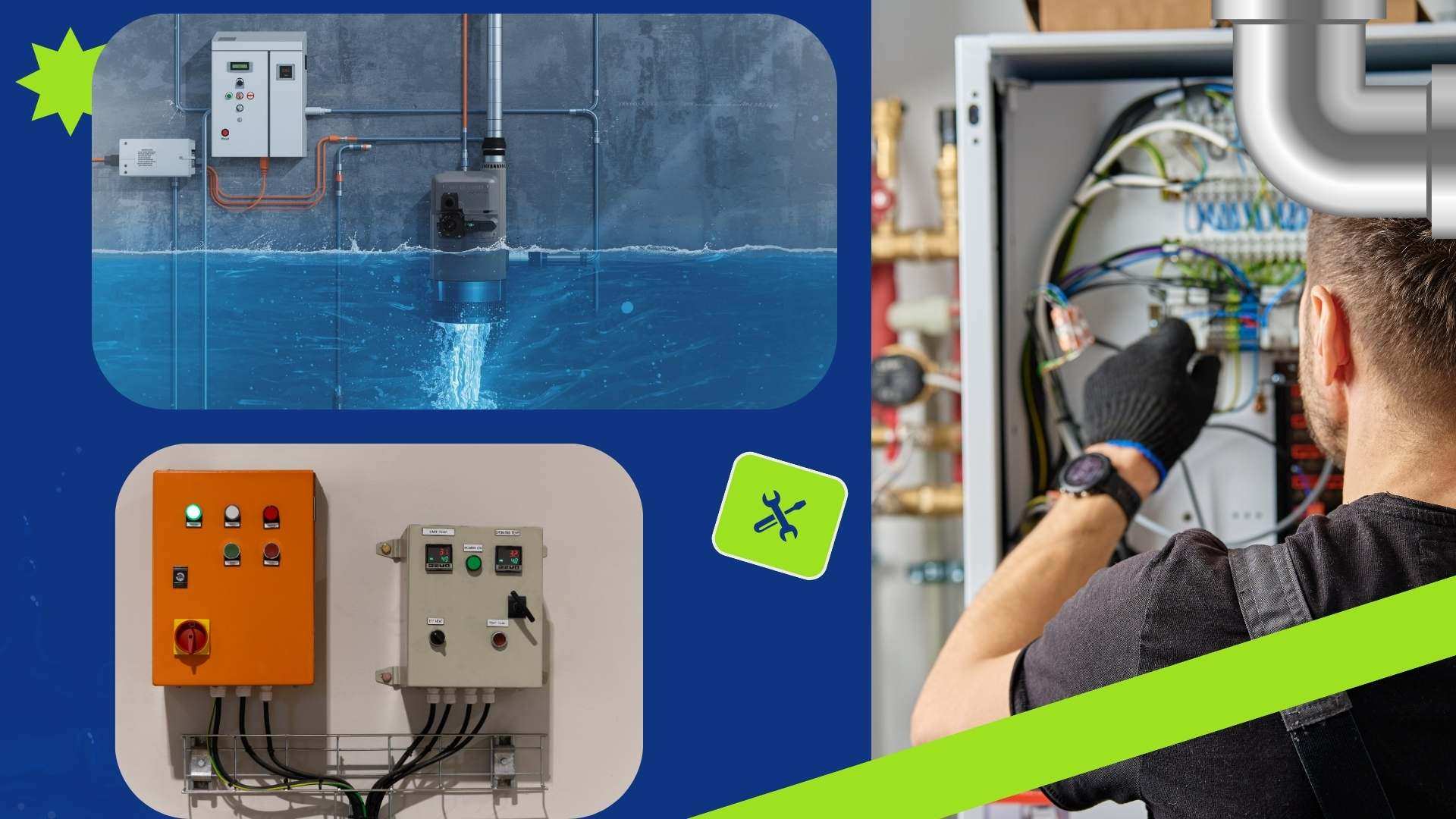 לוח פיקוד למשאבה טבולה