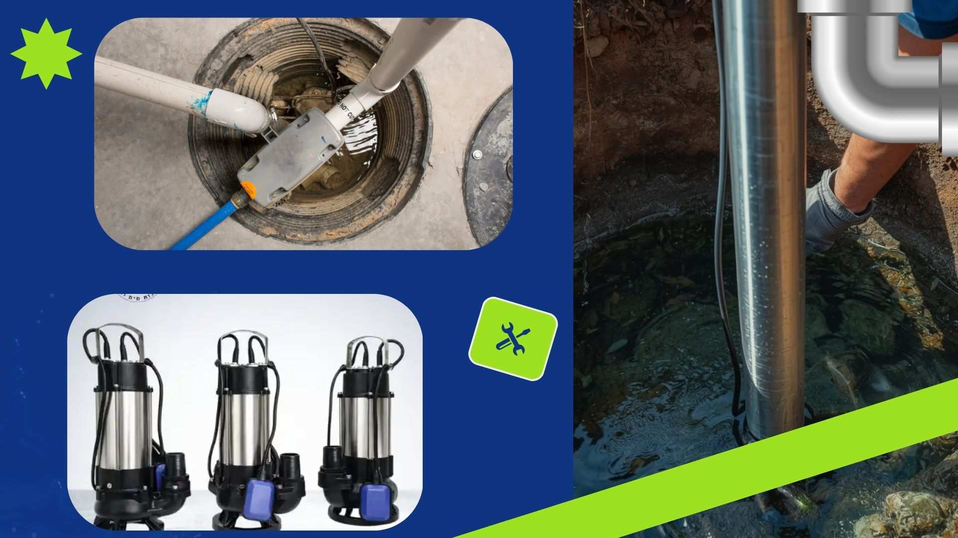 משאבה טבולה לבור שוחות